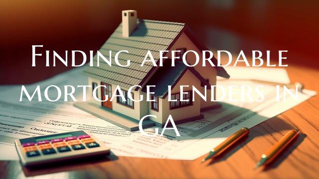Finding affordable mortgage ...