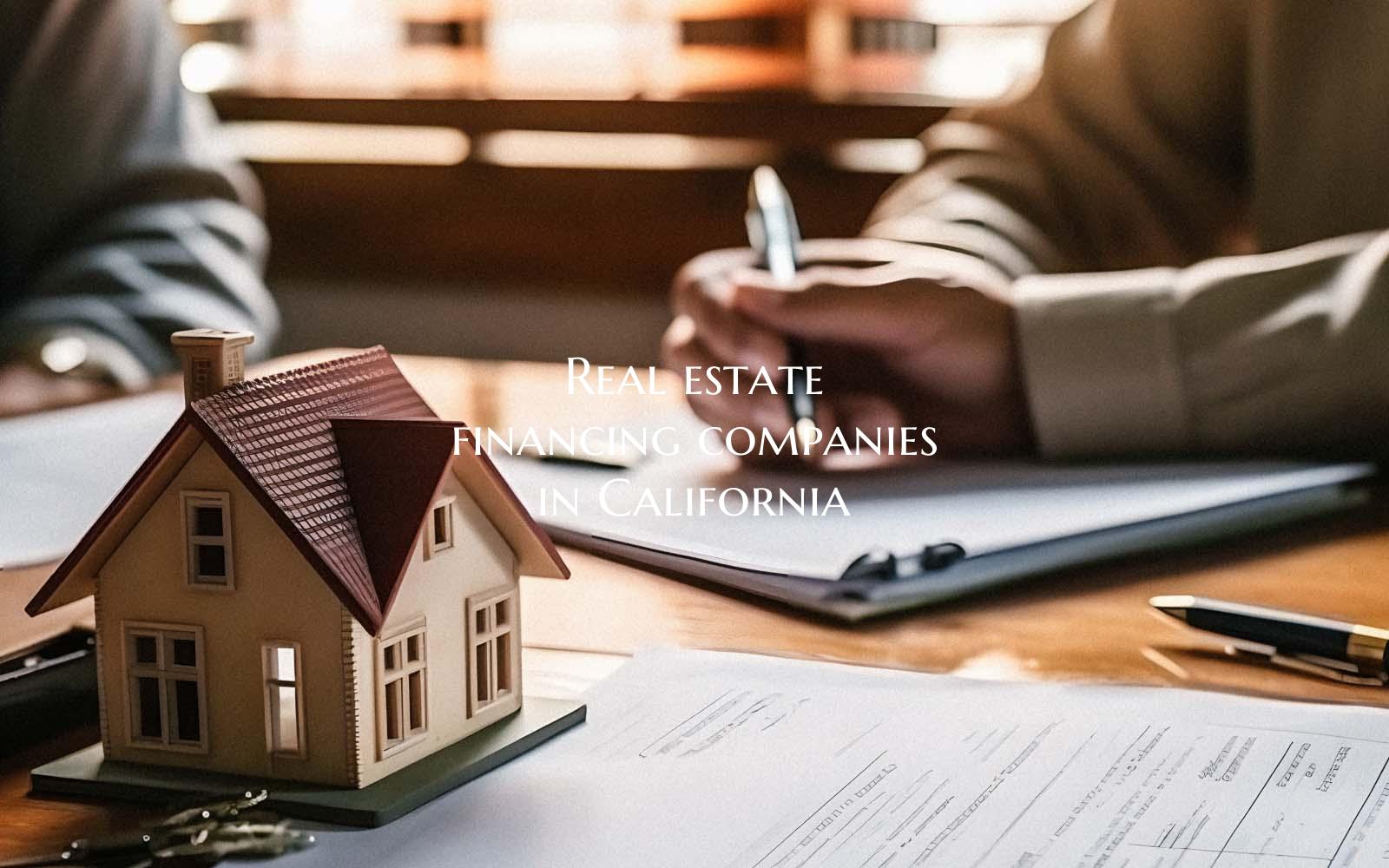 Real estate financing compan...